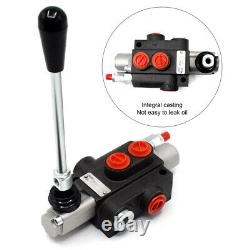 1/2/3 Spool Hydraulic Directional Control Valve Adjustable 11GPM for Loaders