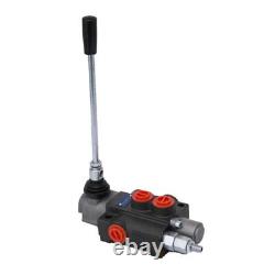 1 BANK Hydraulic Directional Control Valve 11gpm 40L Double Acting Cylinder 1DA