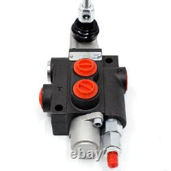 1 Bank Hydraulic Directional Control Lever Valve 11 GPM 40L/min Spring Return