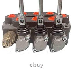 25 GPM Hydraulic Directional Control Valve for Small Tractor Tractor Loader, 3 S