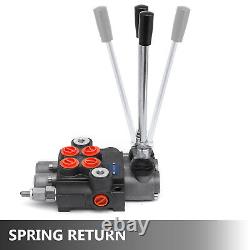 2/3 Spool Hydraulic Directional Control Valve with Spring Return Compact Design