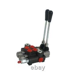 2 Spool 13 GPM Hydraulic Directional Control Valve for Tractors Loaders