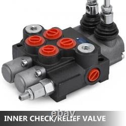 2 Spool Hydraulic Directional Control Valve