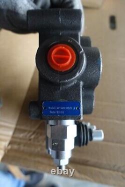 3 spool monoblock directional hydraulic valve ZT-L20-OT/3
