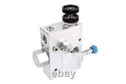 3-way hydraulic flow regulator valve VRFC3-VSAN-V-BPE-NA-12 with 12v DC solenoid
