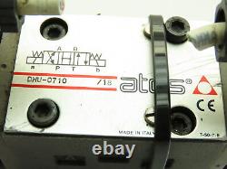 Atos DHU-0710/18 Hydraulic Directional Control Solenoid Valve 4/3-Pos 110VDC