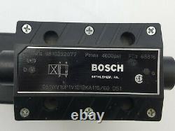 Bosch 081WV10P1V1012KA115/60 D51 Hydraulic Directional Valve 9810232077 4600PSI