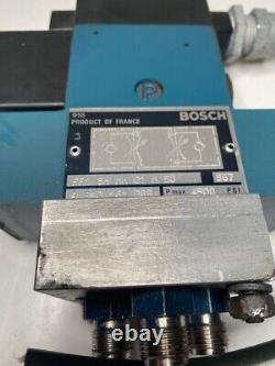 Bosch Rexroth 9810231077 Hydraulic Directional Valve 4600psi 081WV06P1V1012KA115