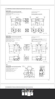 Cetop 8 Hydraulic Operated Directional Valve