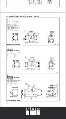 Cetop 8 Hydraulic Operated Directional Valve