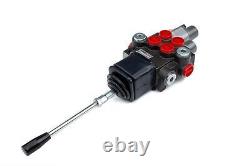 Chief Joystick Directional Control Valve, 10 GPM, 4 Way 4 Pos, 2 Spool, Spring