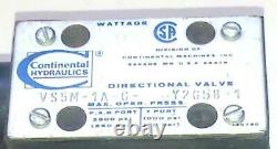 Continental Hydraulics VS5M-1A-G-Y2658-1 Directional Hydraulic Solenoid Valve