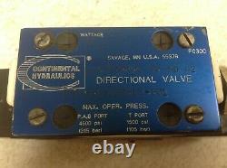 Continental Hydraulics VS5M-3A-GB5HL2-60L Directional Valve 110/120 VAC (TSC)