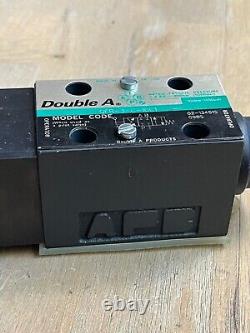 Double A Qfr-3-c-10c1 Hydraulic Valve Directional Control Appears Unused