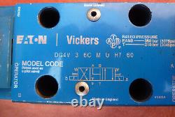 EATON Vickers Directional Hydraulic Valve (model Dg4v-3-6c-m-u-h7-60)