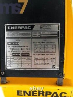 Enerpac Bpm 13343 Electric Hydraulic Pump/ Power Pack 4-way Valve 700 Bar 380v