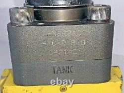 Enerpac Manual Hydraulic Valve, 4-way 3 Position, Cn701.026, 3/8 Npt, 10000 Psi