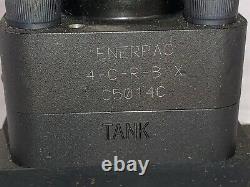 Enerpac Manual Hydraulic Valve, 4-way 3 Position, Cn702.026, 3/8 Npt, 10000 Psi
