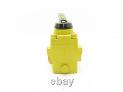 Enerpac VC-3L 3-Way Hydraulic Manual Directional Control Valve 4 GPM 3/8 NPT