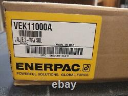 Enerpac VEK11000A 2-Way Hydraulic Solenoid Valve Fast Shipping