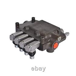 Findmall 4 Spool 21 GPM 3600 PSI Hydraulic Directional Control Valve SAE Ports