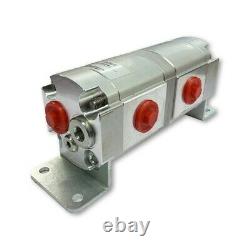 Geared Hydraulic Flow Divider 2 Way Valve, 6.0cc/Rev, with Centre Inlet