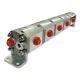 Geared Hydraulic Flow Divider 5 Way Valve, 1.2cc/rev, Without Centre Inlet