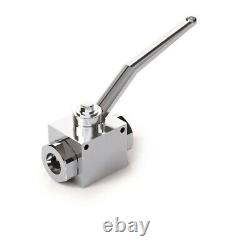 Hydraulic 2 Way Ball Valves with Fixing Holes M36X2 RS2-28L