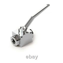 Hydraulic 2 Way Ball Valves with Fixing Holes M52X2 RS2-42L