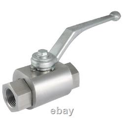 Hydraulic Ball/needle & Isolation Valves 3/4 2 Way High Pressure St St Ball Val