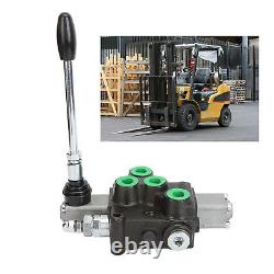 Hydraulic Control Valve Kit 1 Spool Double Acting Multi Way Directional Val