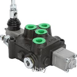 Hydraulic Control Valve Kit 1 Spool Double Acting Multi Way Directional Val