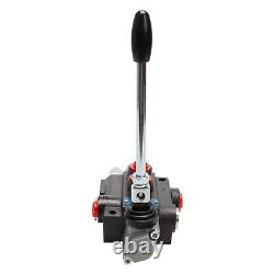 Hydraulic Control Valve with Joystick, 1 Spool 11GPM Hydraulic Directional Va