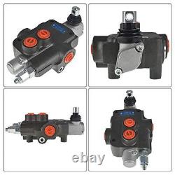 Hydraulic Directional Control Valve 1 Spool 21GPM 3600PSI SAE Ports Double Actin