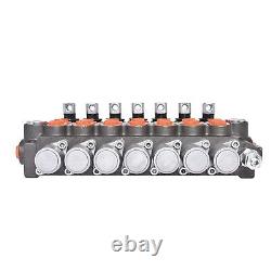 Hydraulic Directional Control Valve Hydraulic Valve Double Acting Valve 7 Spo