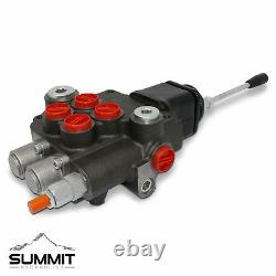 Hydraulic Directional Control Valve for Tractor Loader with Joystick, 2 Spool, 21