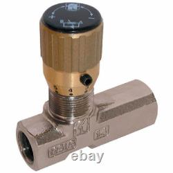 Hydraulic In-Line, Uni-Directional With Free Reverse Flow BSPP Needle Valve