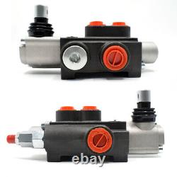 Hydraulic Monoblock Directional Control Valve 11 GPM 1 Spool 2 Spool for Loaders