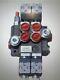 Hydraulic Monoblock Directional Solenoid Control Valve 2 Spool, 13 Gpm