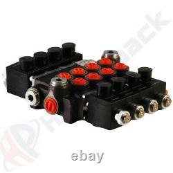 Hydraulic Solenoid Operated Directional Control Valve Block 4Z80 AAAA ES3 12 VDC