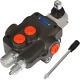 Hydraulic Valve 1 Spool Hydraulic Directional Control Valve 4 Way 3 Position Spr