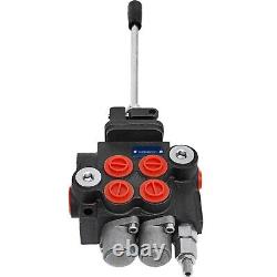 Hydraulic Valve 2 Spool Hydraulic Joystick Control Valve 11gpm Hydraulic