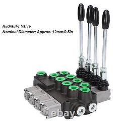 Hydraulic Valve Hydraulic Directional Control Valve High Efficiency Cast Iron 4