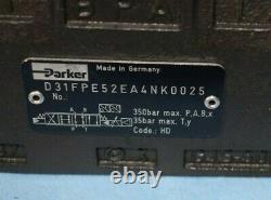 Hydraulic proportional directional control valve, Parker D31FP, DF1P, with cable