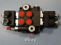 Hydraulic solenoid directional control valve, 2-bank, 13gpm, Z50 A ES3 12VDC