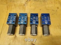 Lot of 4 CONTINENTAIL HYDRAULICS VA5M-5L-G-10-B DIRECTIONAL VALVE, 4600 PSI
