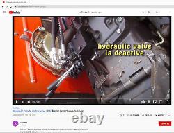 MF Hydraulic Direction Valve, Remote valve, Tractor valve, 3 Spool double acting