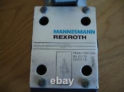 Mannesman Rexroth 4WE 10 D31/CG24N9Z4 Hydraulic Directional Control Valve