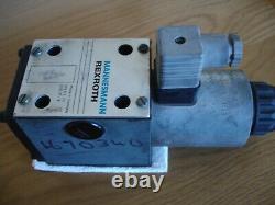 Mannesman Rexroth 4WE 10 D31/CG24N9Z4 Hydraulic Directional Control Valve