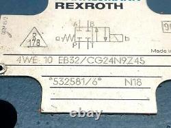 Mannesmann Rexroth 4WE 10 EB32/CG24N9Z45 Hydraulic Directional Valve
